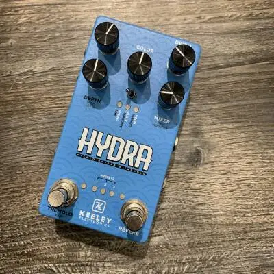 KEELEY HYDRA STEREO REVERB & TREMOLO PEDAL