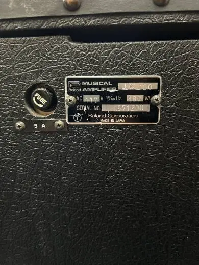 1977 Roland JC-160 Jazz Chorus Amp MIJ 2