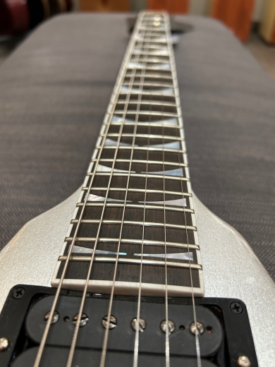Store Special Product - Gibson - Dave Mustaine Flying V EXP - Silver Metallic