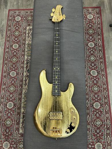 Store Special Product - Ernie Ball Music Man - 50th Ann. Stingray Molten Gold