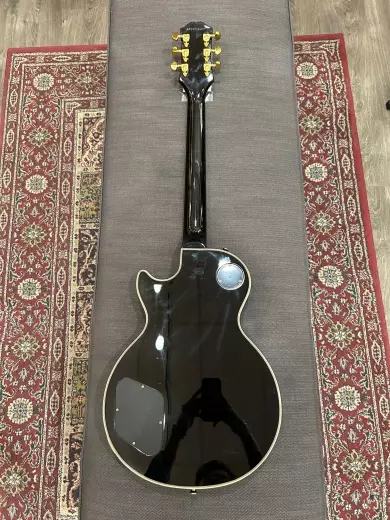 EPIPHONE LP CUSTOM EBONY W/ EMG 6