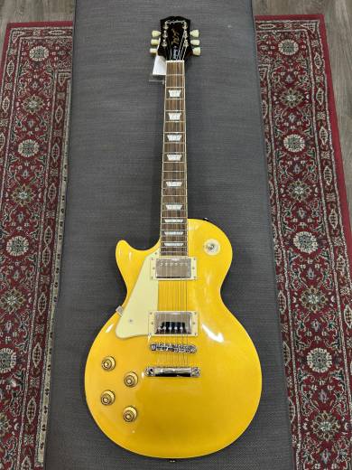 ⭐︎Epiphone Les Paul Gold Top Epiphone Les Paul Classic Worn - Worn Goldtop | Long & McQuade