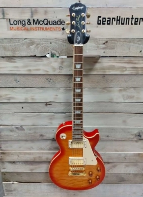 Epiphone LP Ultra Quilt top