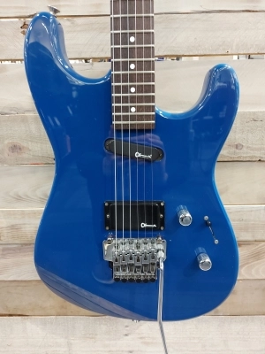 Charvette Blue Electric Guitar 2