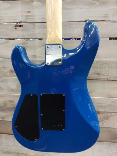 Charvette Blue Electric Guitar 6