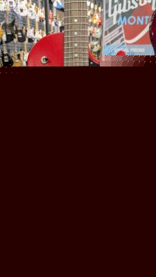 Store Special Product - GIBSON LP MODERN LITE CARDINAL RED SATIN