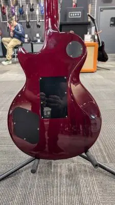 EPI ALEX LIFESON LP AXCESS QMT RUBY RED 2