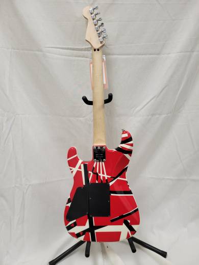 EVH Stripe Series Electric Guitar - Red/Black/White | Long