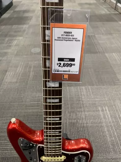 Fender - 60th Anniversary Jaguar, Rosewood Fingerboard - Mystic Dakota Red 2