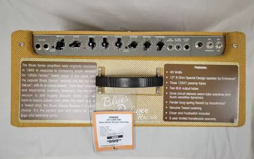 Fender - Reissue Blues Deluxe, Tweed 2