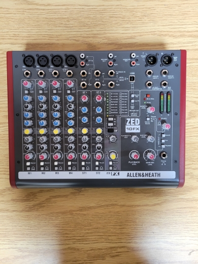 yuiページ Gear Hunter | Allen & Heath - ZED-10FX Multipurpose Mixer