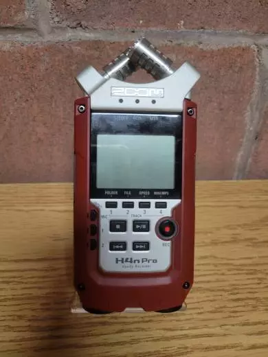 Zoom - H4N Four-Track Handheld Recorder, Red