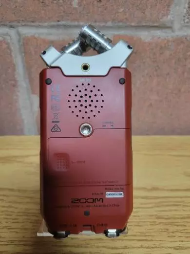 Zoom - H4N Four-Track Handheld Recorder, Red 2