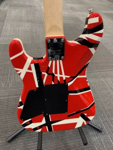 EVH - Stripe Series Electric Guitar - Red/Black/White 3