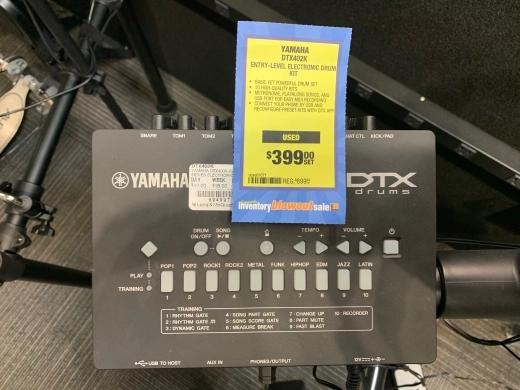 Yamaha - DTX402K Electronic Drum Kit