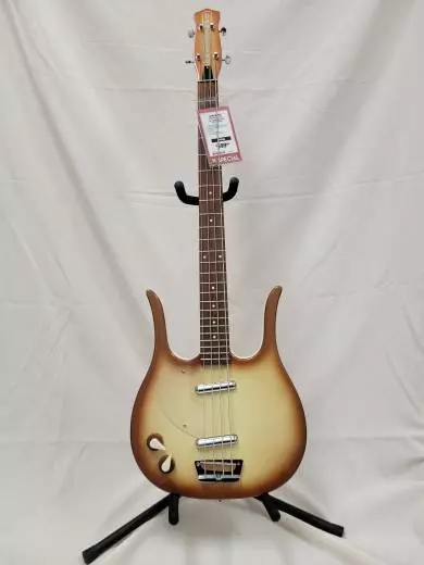 Danelectro - 58 Longhorn Bass, Left-Handed, Copper Burst