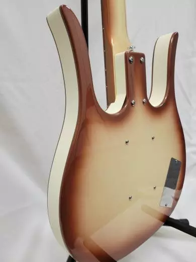 Danelectro - 58 Longhorn Bass, Left-Handed, Copper Burst 2