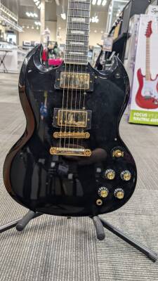 Epiphone SG Custom Electric Guitar With Gigbag - Ebony