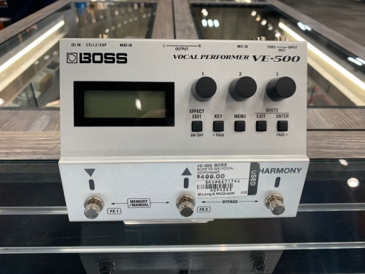 BOSS VE-500 Vocal Performer | Long & McQuade