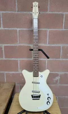 Danelectro - 59DC Shorthorn Bass, Vintage Cream