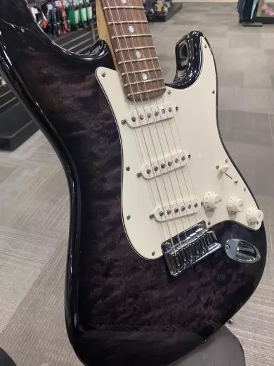 Fender - 2013 Custom Deluxe Stratocaster Rosewood - Translucent Ebony