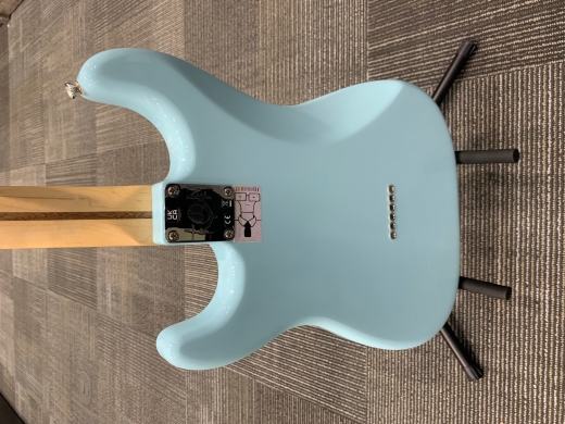 Store Special Product - Fender - Limited Edition Tom Delonge Stratocaster Electric Guitar, Rosewood Fingerboard - Daphne Blue