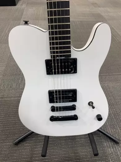 Charvel Guitars - Joe Duplantier Signature Pro-Mod San Dimas Style 2 HH, Ebony Fingerboard - Satin White