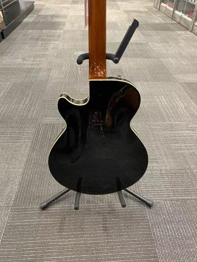 Godin Montreal Premiere Thinline Semi-Hollow Trans Black w/Bigsby 3