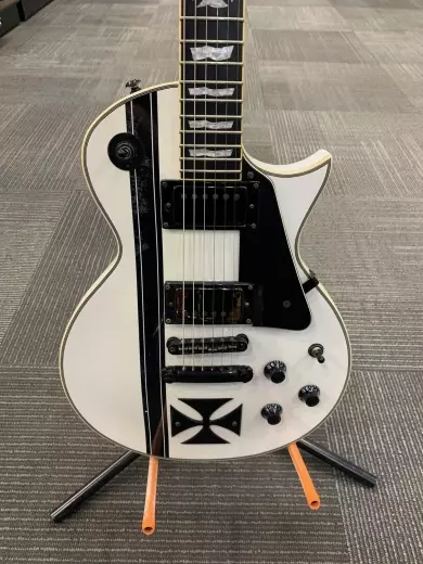 ESP Guitars - LTD Iron Cross Electric Guitar - Snow White