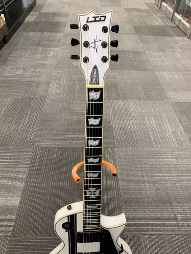 ESP Guitars - LTD Iron Cross Electric Guitar - Snow White 2