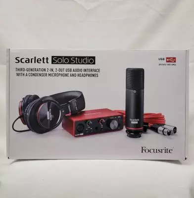 Focusrite - Scarlett Solo Studio