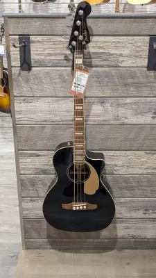 FENDER KINGMAN ACOUSTIC BASS C/E BLACK W/GB