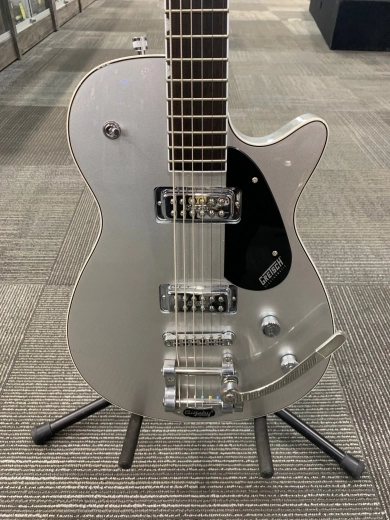 Gretsch Guitars - G5260T Electromatic Jet Baritone with Bigsby, Laurel Fingerboard - Airline Silver