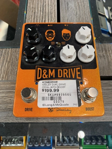 Keeley - D & M Drive Dual Drive Pedal with Boost