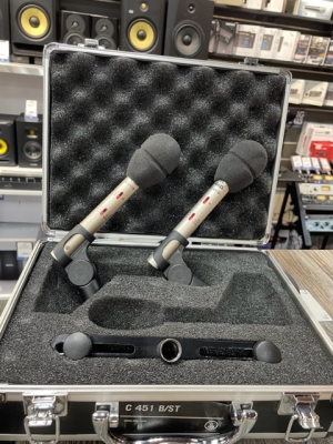 Gear Hunter | AKG - C451B/ST - Matched Pair of C451B Mics w/ Case