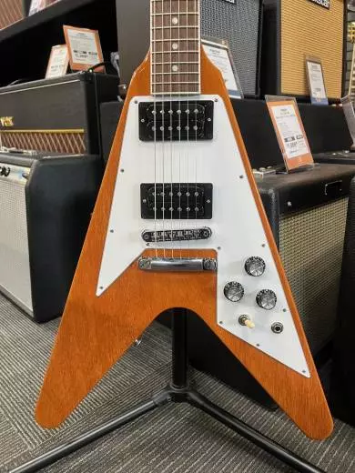 Gibson 70s Flying V Antique Natural 2