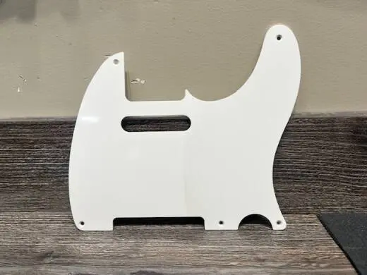 Fender Tele P/G White Single-ply 5-hole