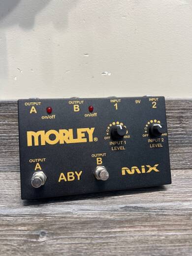 Morley Gold Series ABY Mixer Pedal | Long & McQuade