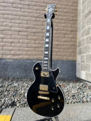 Store Special Product - Gibson Les Paul Custom 70s Electric Guitar with Hardshell Case - Ebony