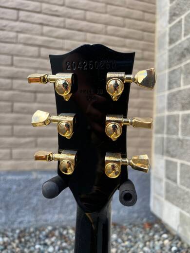 Gibson Les Paul Custom 70s Electric Guitar with Hardshell Case - Ebony 2