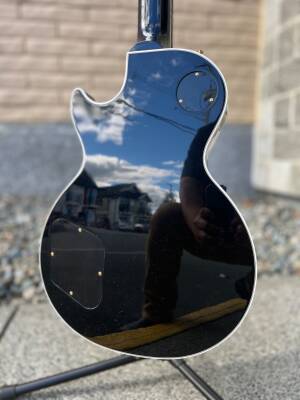 Store Special Product - Gibson Les Paul Custom 70s Electric Guitar with Hardshell Case - Ebony