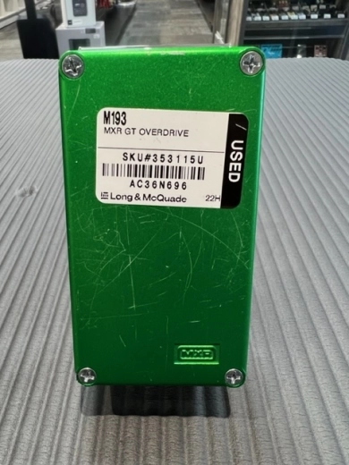 MXR - M193 - GT OVERDRIVE 2