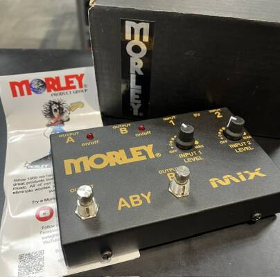 Morley Gold Series ABY Mixer Pedal | Long & McQuade