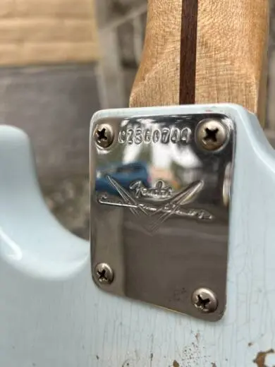 Fender Custom Shop ZF Stratocaster Heavy Relic Sonic Blue 2