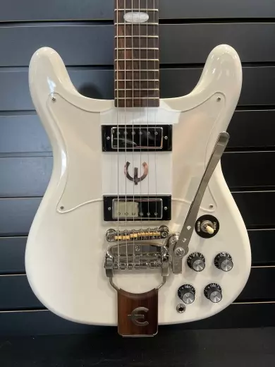 Epiphone Crestwood Custom Trem Polaris White 2