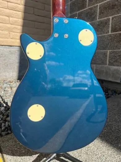 Gretsch Guitars Streamliner Jet Club Single-Cut with Wraparound, Laurel Fingerboard - Dark Denim 2