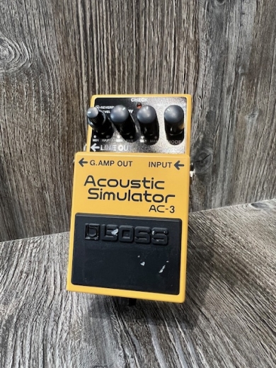 BOSS AC-3 Acoustic Simulator Compact Pedal | Long & McQuade