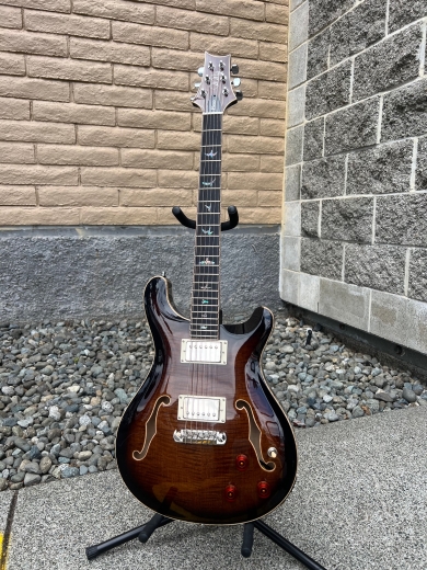 PRS Guitars SE Hollowbody II Piezo With Case - Peacock Blue