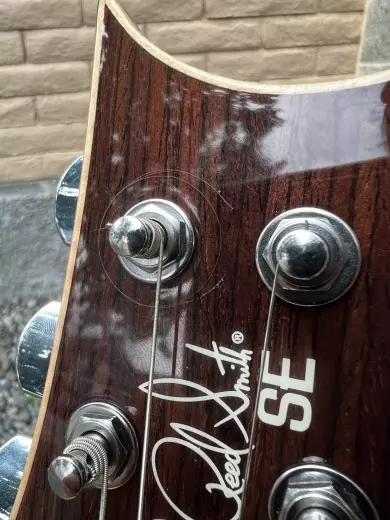 PRS Guitars SE HBII PIEZO BLK GOLD BST W/CS 2