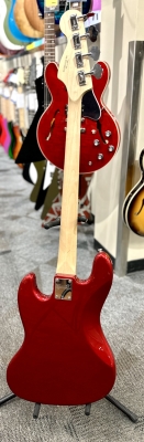 Squier Affinity J-Bass Candy Apple Red 2